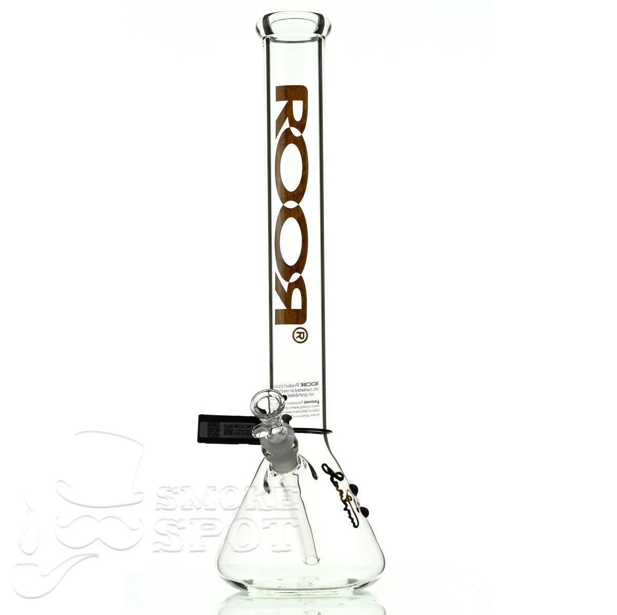 Roor beaker 18 inch P-D wood grain - Smoke Spot Smoke Shop