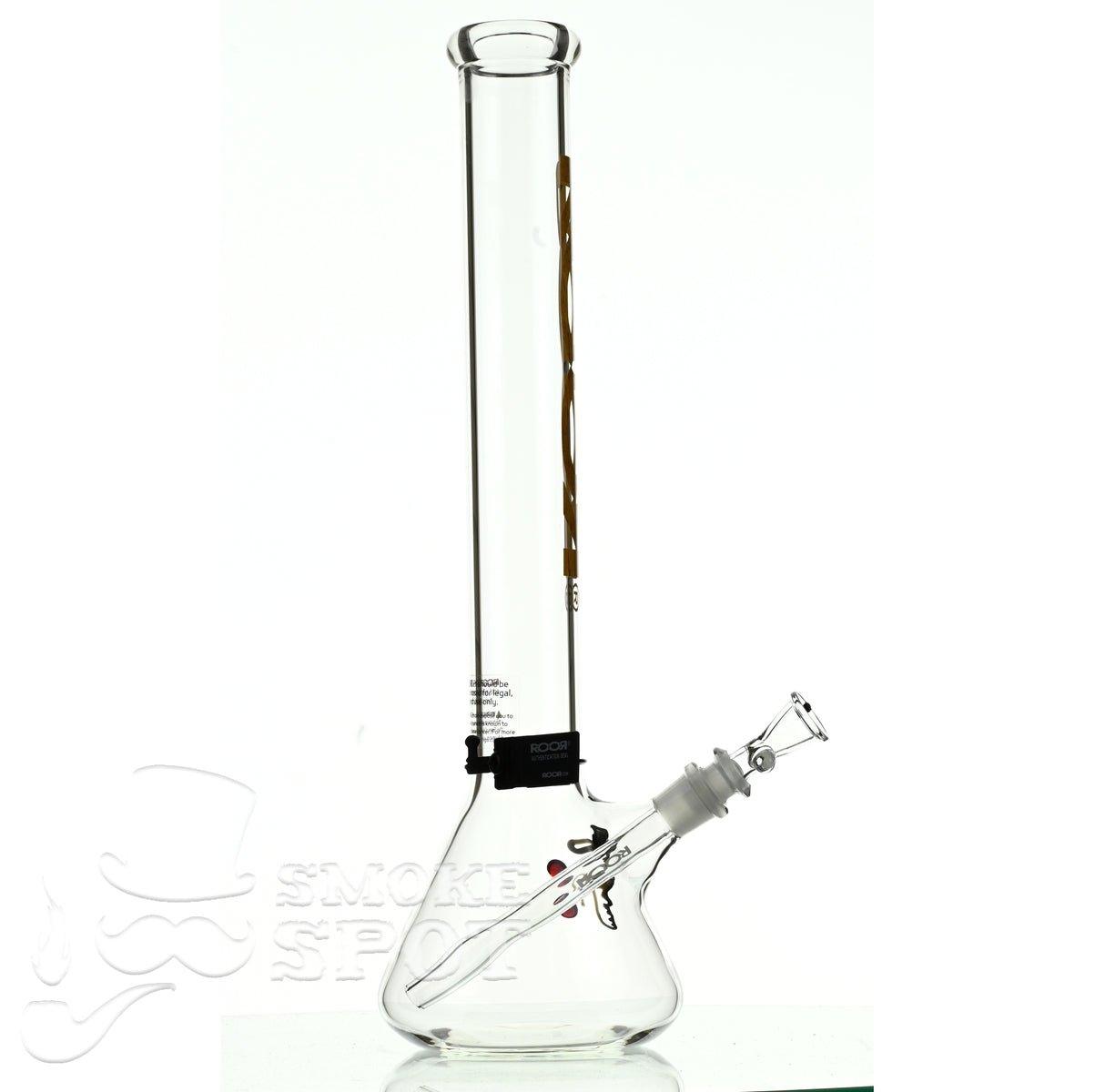 Roor beaker 18 inch P-D wood grain - Smoke Spot Smoke Shop