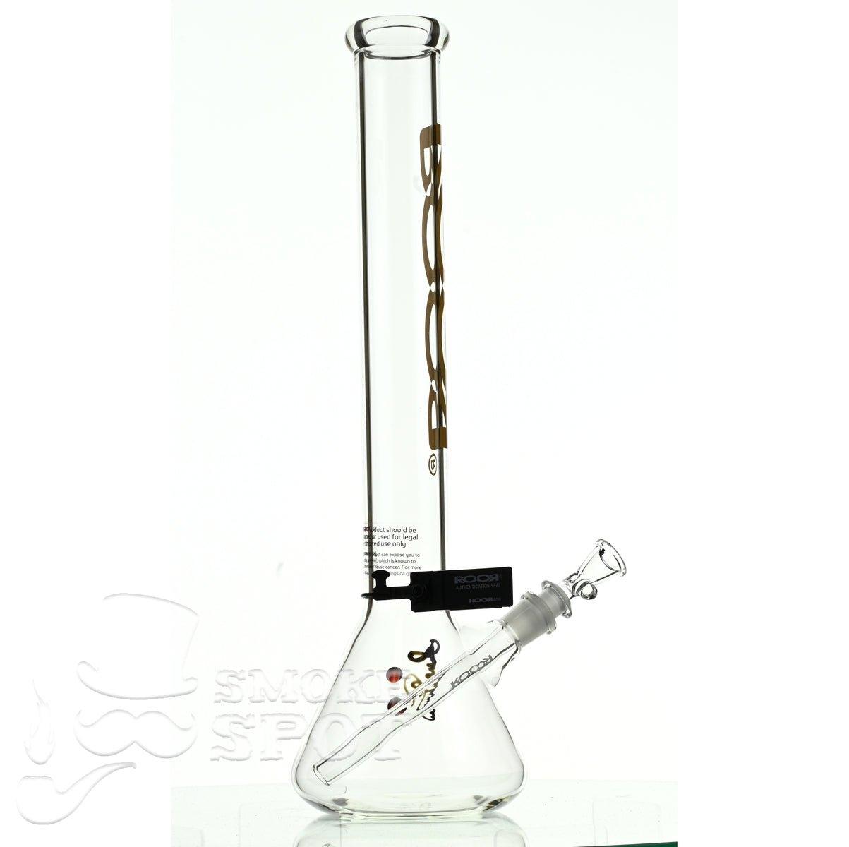Roor beaker 18 inch P-D wood grain - Smoke Spot Smoke Shop
