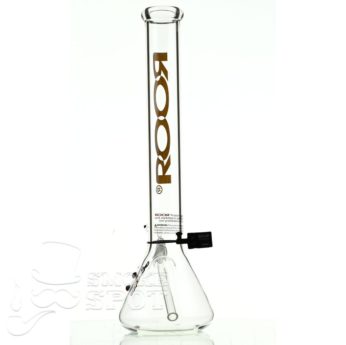 Roor beaker 18 inch P-D wood grain - Smoke Spot Smoke Shop