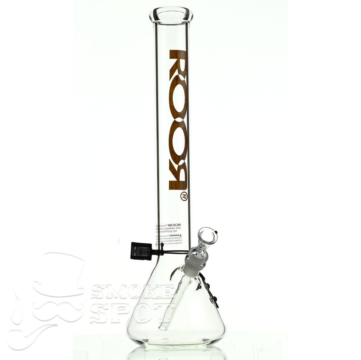 Roor beaker 18 inch P-D wood grain - Smoke Spot Smoke Shop
