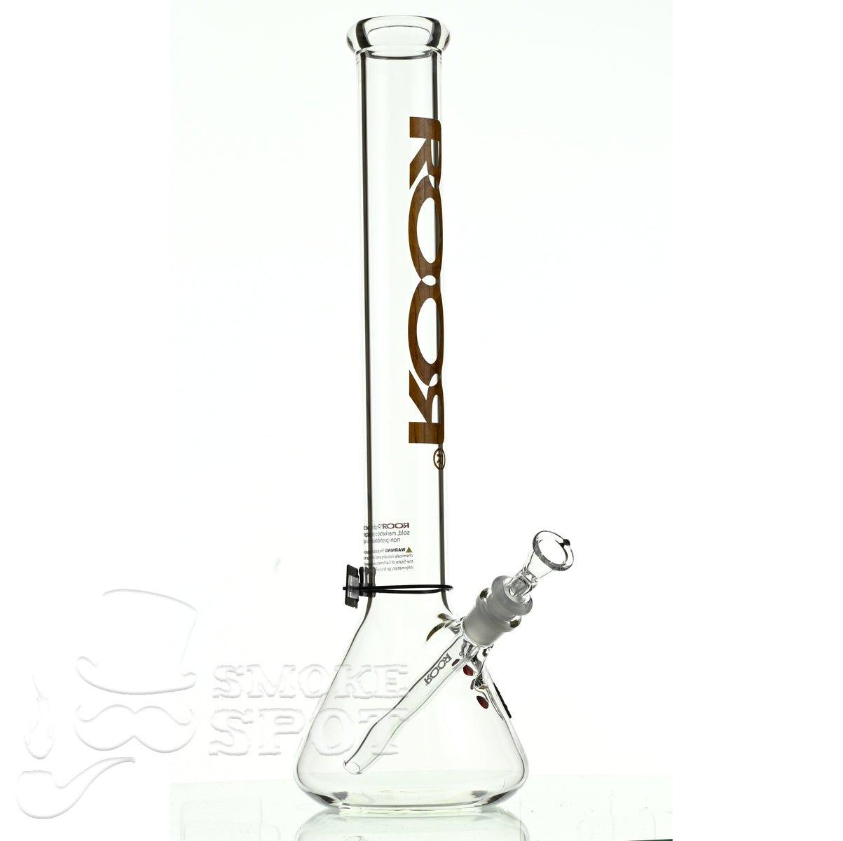 Roor beaker 18 inch P-D wood grain - Smoke Spot Smoke Shop
