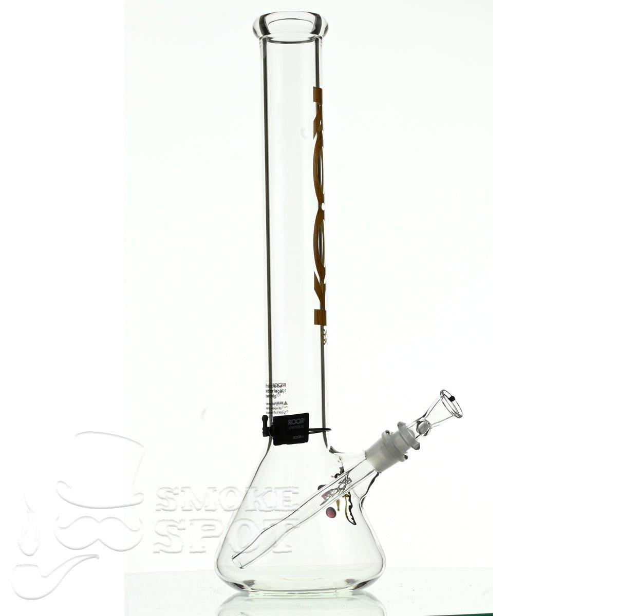 Roor beaker 18 inch P-D wood grain - Smoke Spot Smoke Shop
