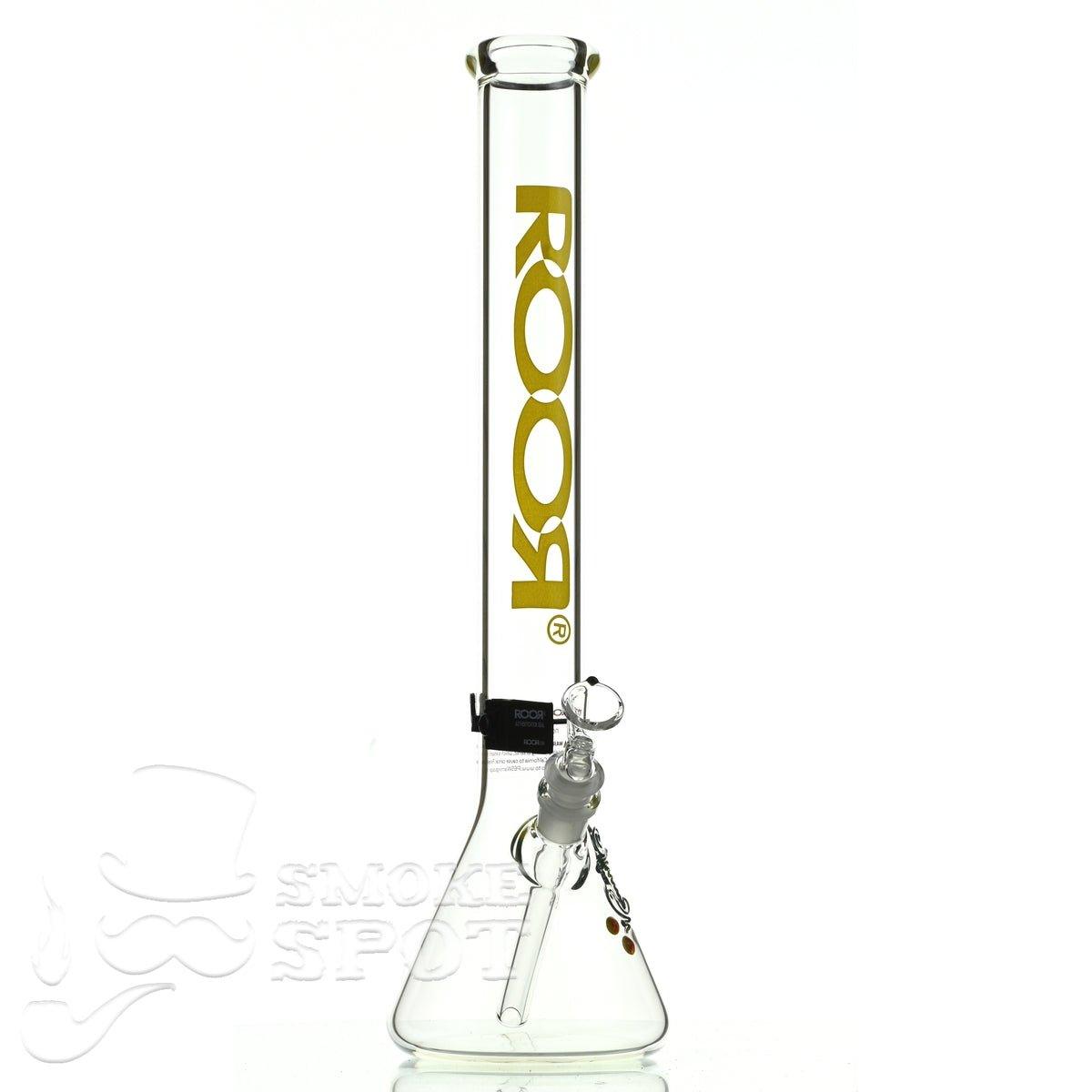 Roor beaker 18 inch P-D yellow #2 - Smoke Spot Smoke Shop