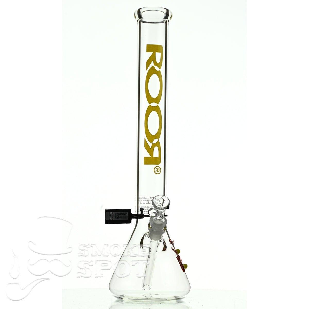 Roor beaker 18 inch P-D Yellow - Smoke Spot Smoke Shop