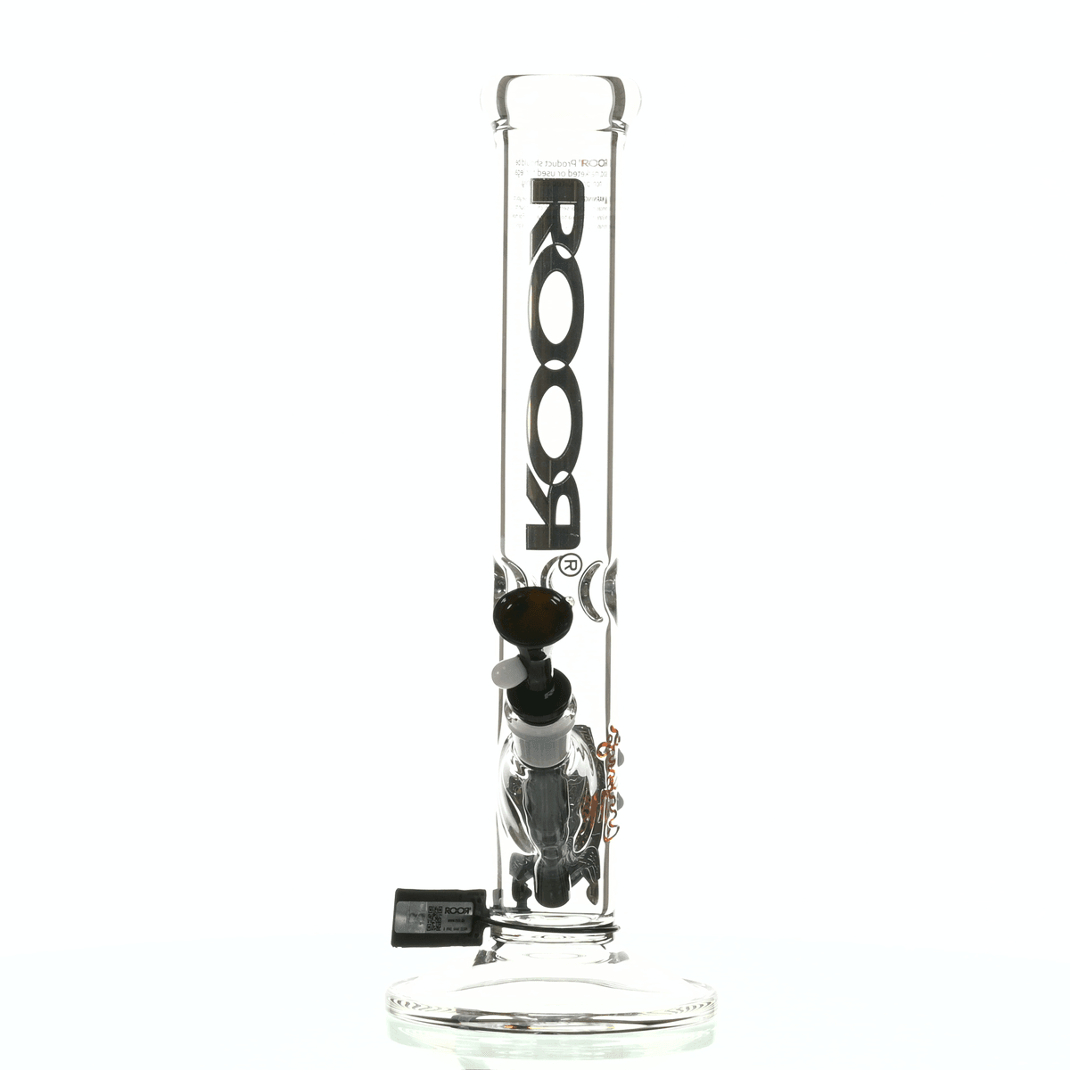 ROOR INTRO COLLECTOR 14" STRAIGHT TUBE 505 GOLD/ BLACK - Smoke Spot Smoke Shop