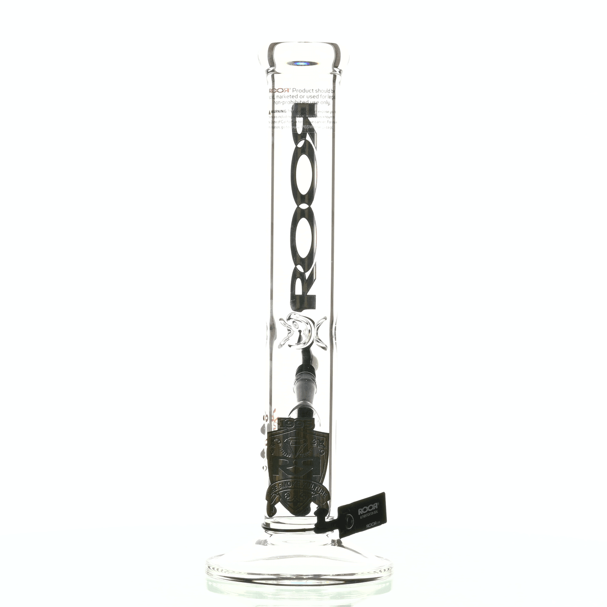 ROOR INTRO COLLECTOR 14" STRAIGHT TUBE 505 GOLD/ BLACK - Smoke Spot Smoke Shop