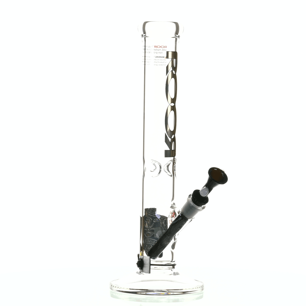 ROOR INTRO COLLECTOR 14" STRAIGHT TUBE 505 GOLD/ BLACK - Smoke Spot Smoke Shop