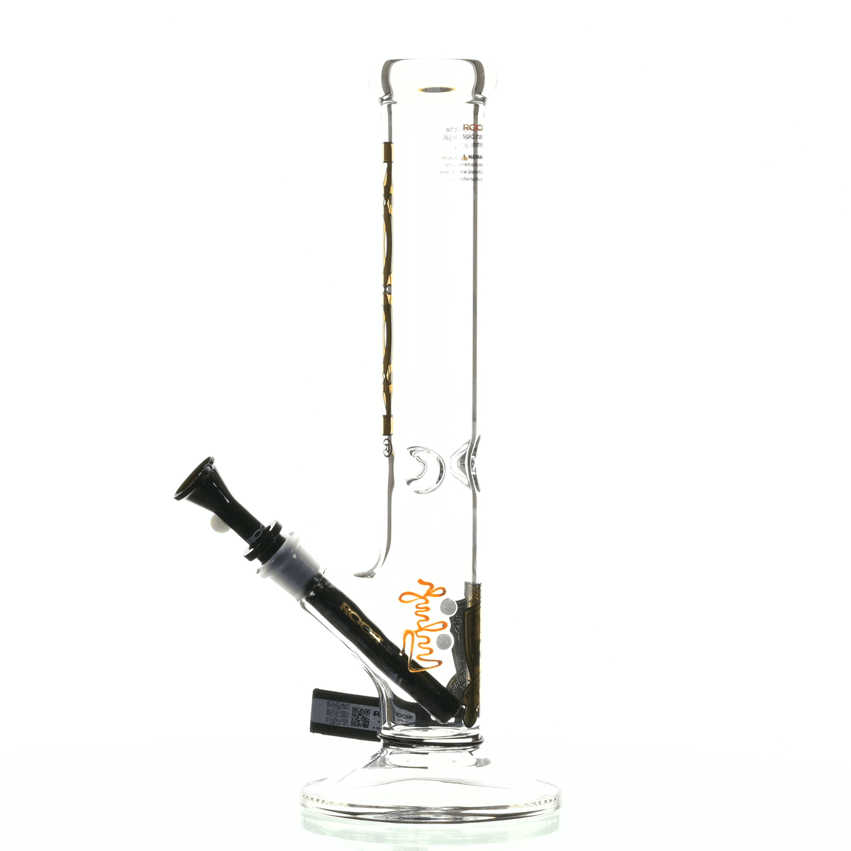 ROOR INTRO COLLECTOR 14" STRAIGHT TUBE 505 GOLD/ BLACK - Smoke Spot Smoke Shop