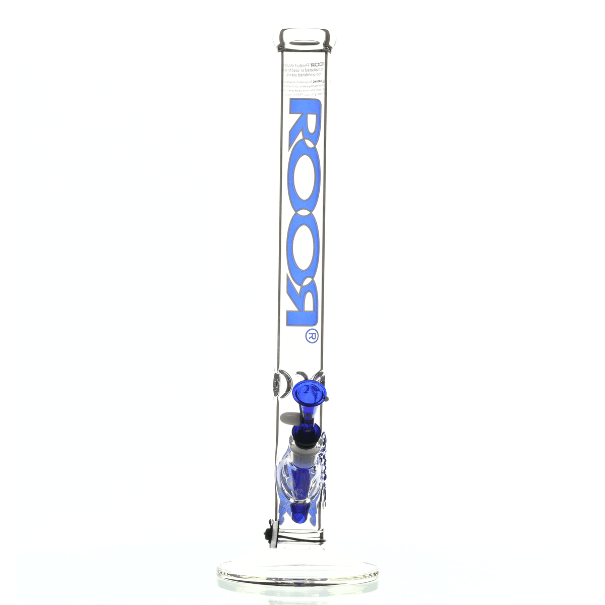 ROOR INTRO COLLECTOR 18" STRAIGHT TUBE 455 BLUE/WHITE - Smoke Spot Smoke Shop