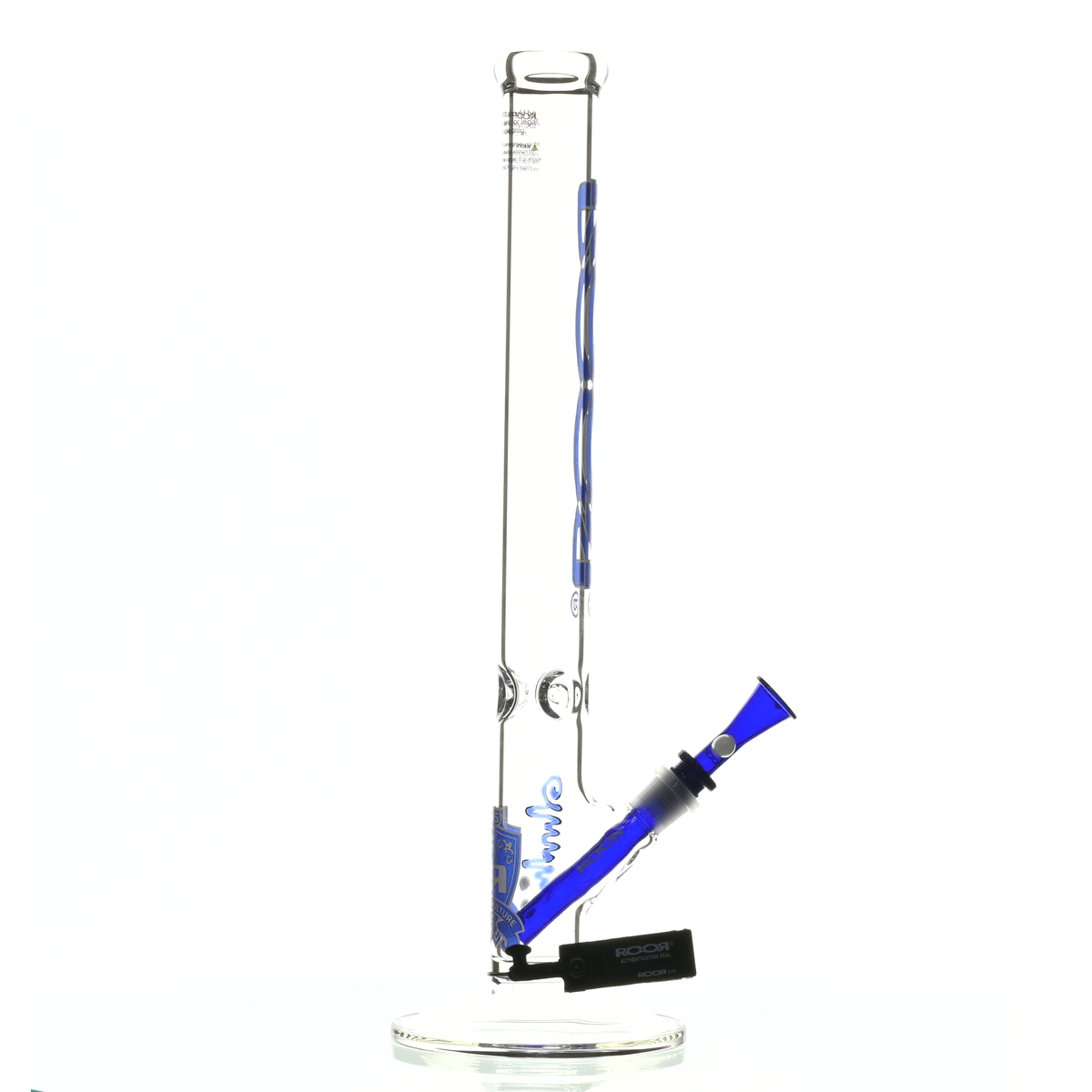 ROOR INTRO COLLECTOR 18" STRAIGHT TUBE 455 BLUE/WHITE