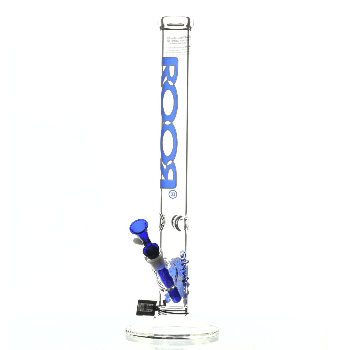 ROOR INTRO COLLECTOR 18" STRAIGHT TUBE 455 BLUE/WHITE - Smoke Spot Smoke Shop
