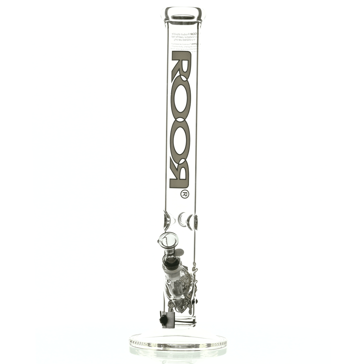 ROOR INTRO COLLECTOR 18" STRAIGHT TUBE 505 GREY/BLACK - Smoke Spot Smoke Shop