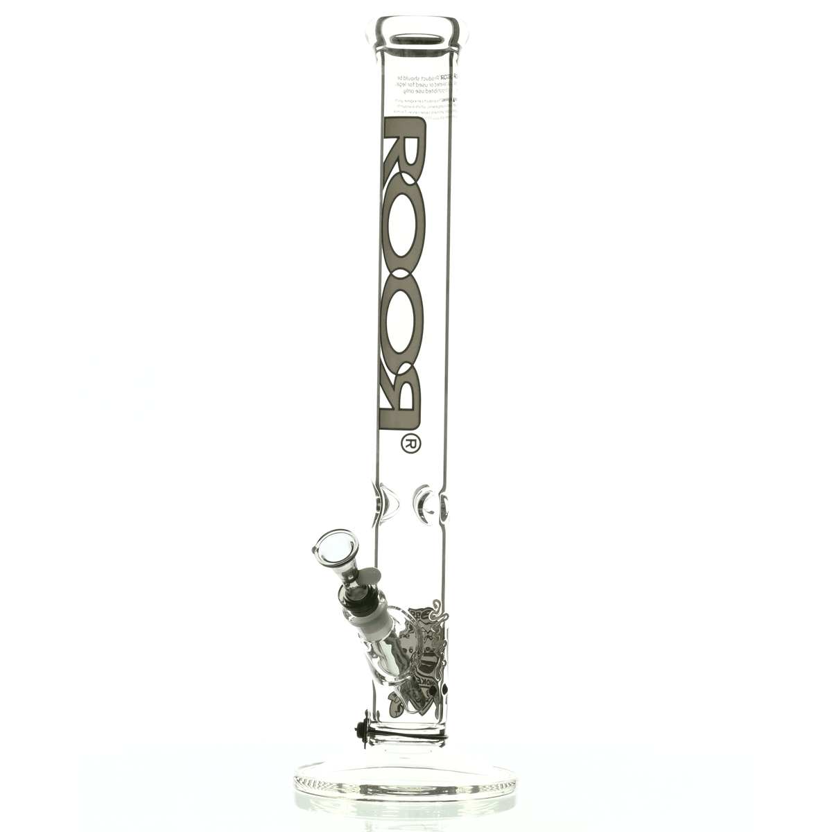 ROOR INTRO COLLECTOR 18" STRAIGHT TUBE 505 GREY/BLACK - Smoke Spot Smoke Shop