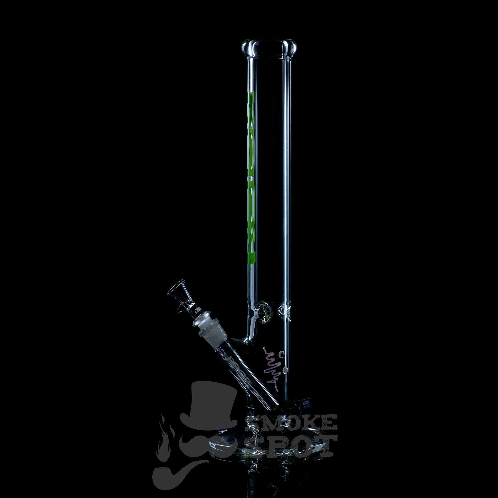 Roor Straight 18' 50x7mm Green Logo - Smoke Spot Smoke Shop