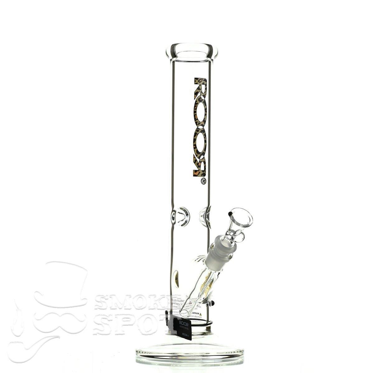 Roor Straight Tube 14 inch leopard - Smoke Spot Smoke Shop