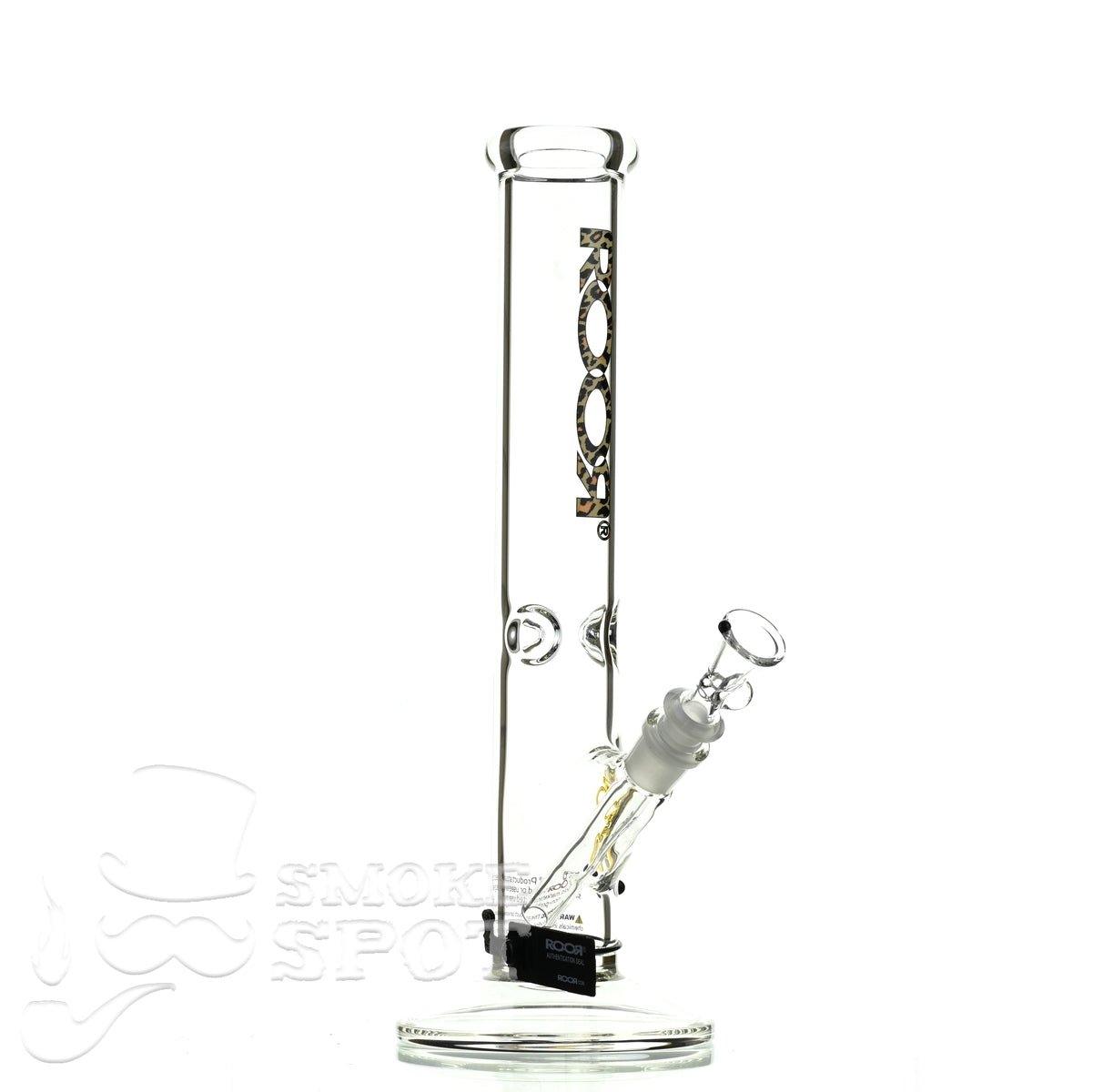 Roor Straight Tube 14 inch leopard - Smoke Spot Smoke Shop
