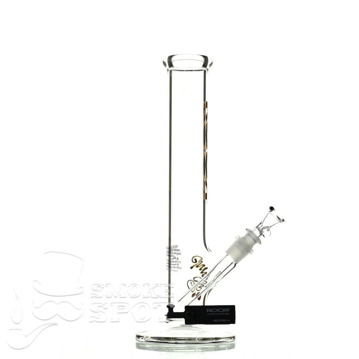 Roor Straight Tube 14 inch P-D platinum - Smoke Spot Smoke Shop