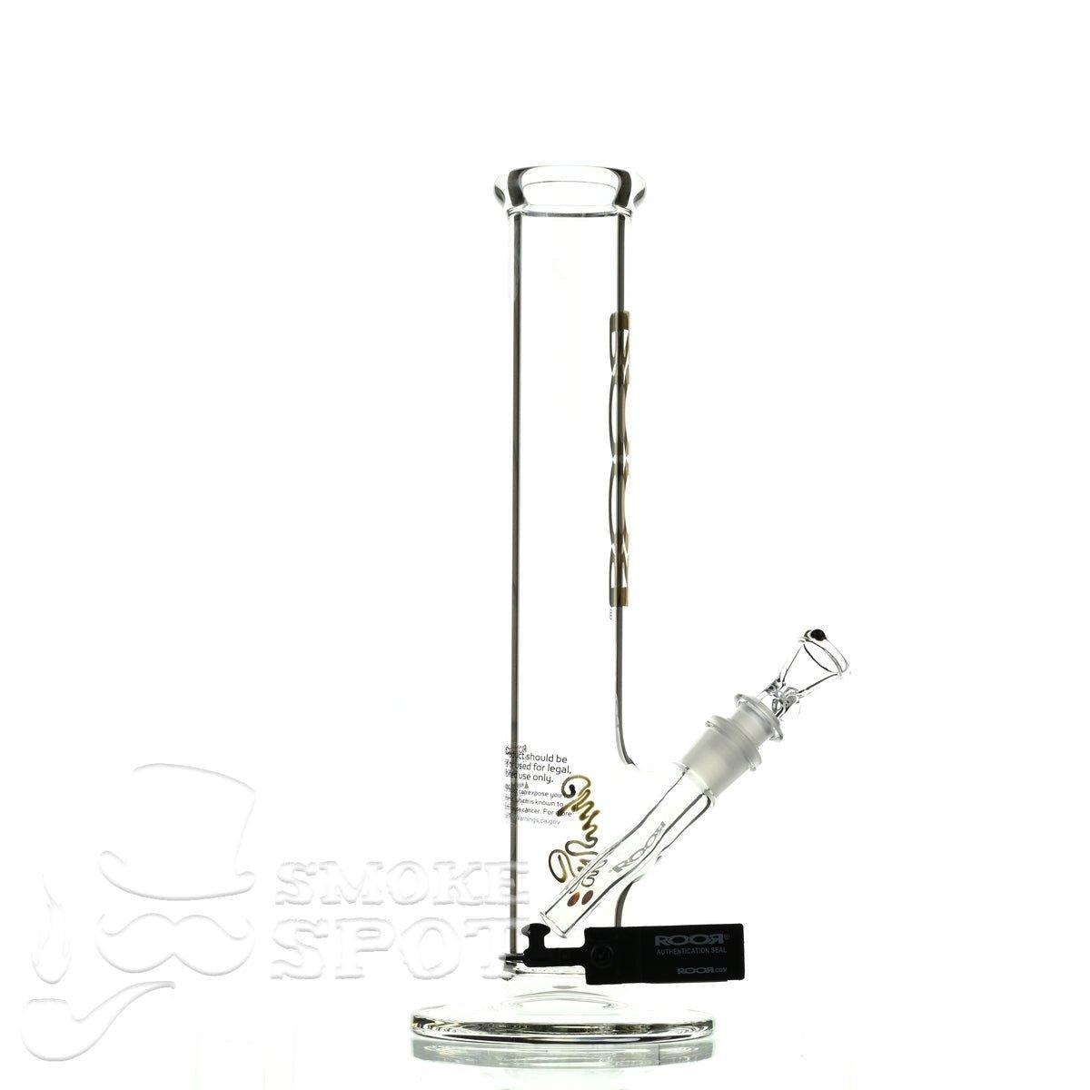 Roor Straight Tube 14 inch P-D platinum - Smoke Spot Smoke Shop
