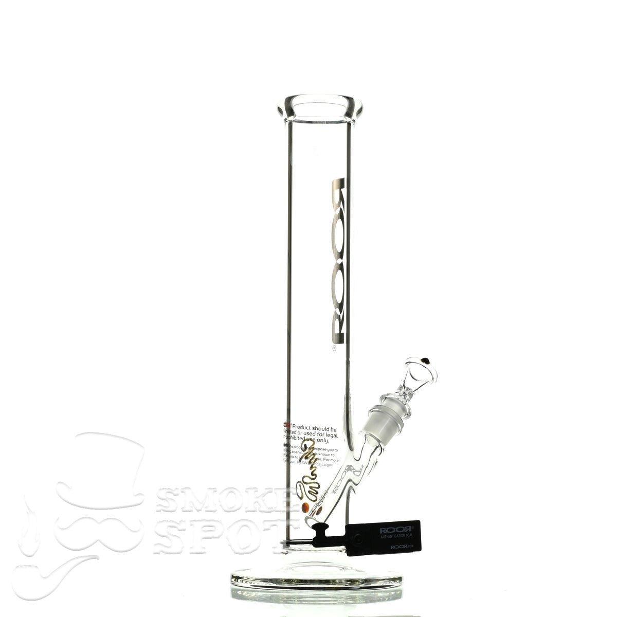 Roor Straight Tube 14 inch P-D platinum - Smoke Spot Smoke Shop
