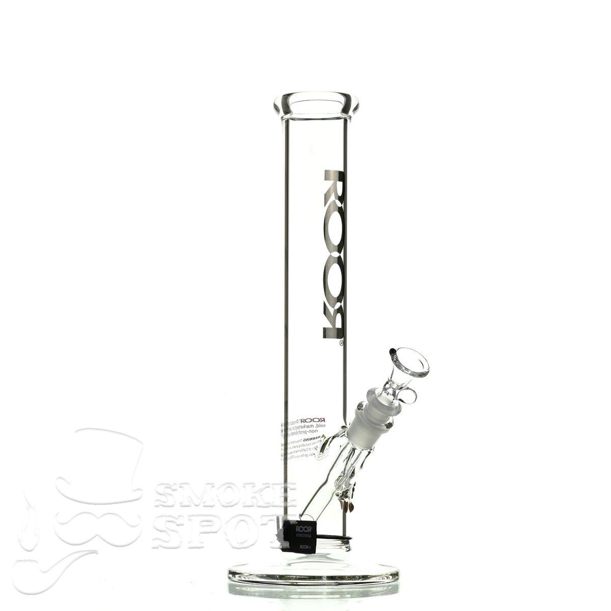 Roor Straight Tube 14 inch P-D platinum - Smoke Spot Smoke Shop