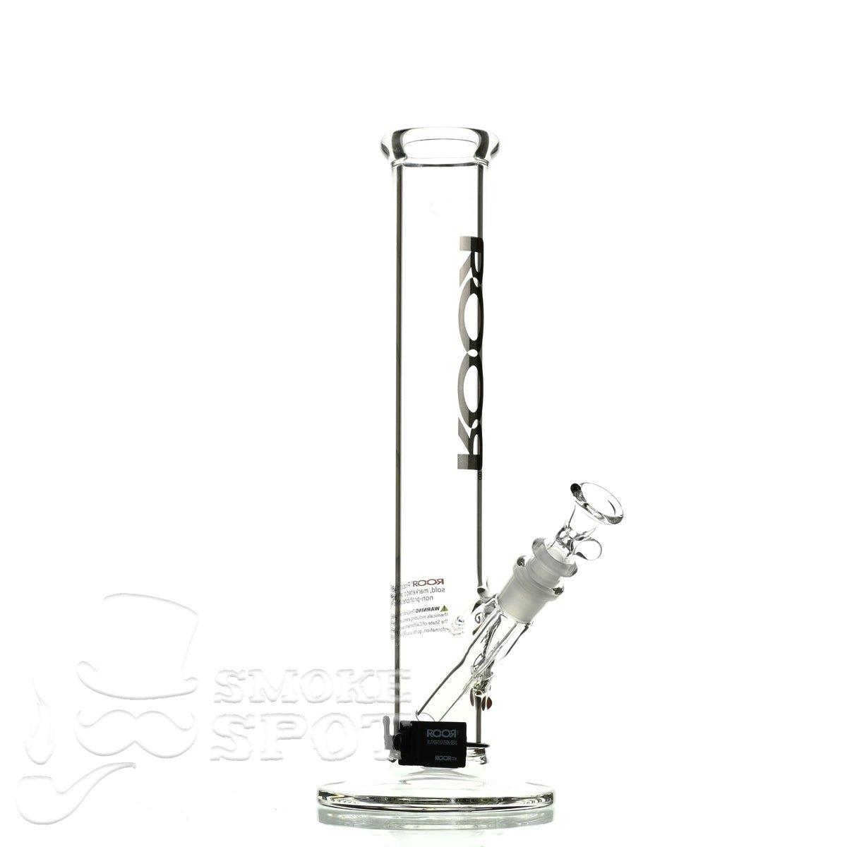 Roor Straight Tube 14 inch P-D platinum - Smoke Spot Smoke Shop