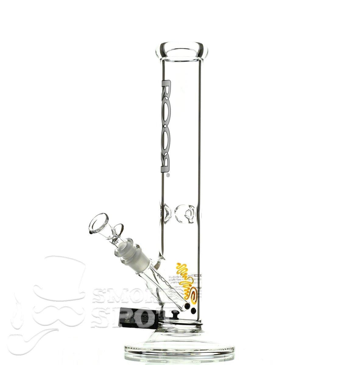 Roor Straight Tube 14 inch white/black #2 - Smoke Spot Smoke Shop