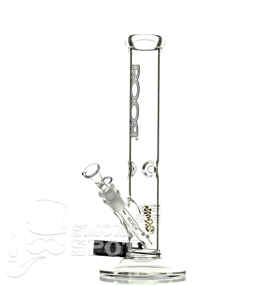 Roor Straight Tube 14 inch white/black - Smoke Spot Smoke Shop