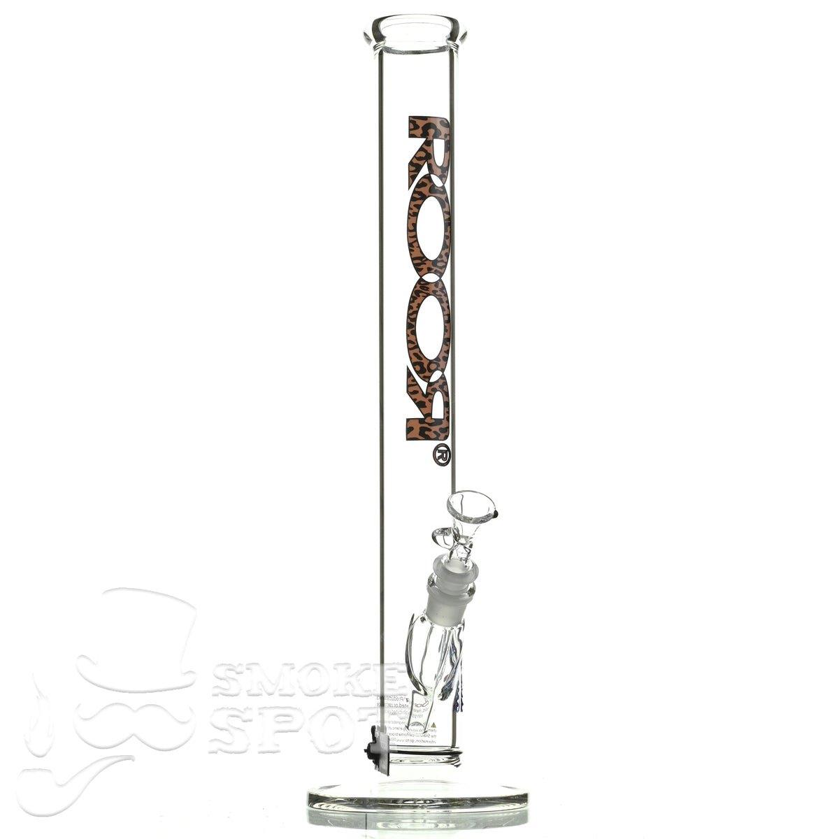 Roor Straight Tube 18 inch P-D cheetah - Smoke Spot Smoke Shop