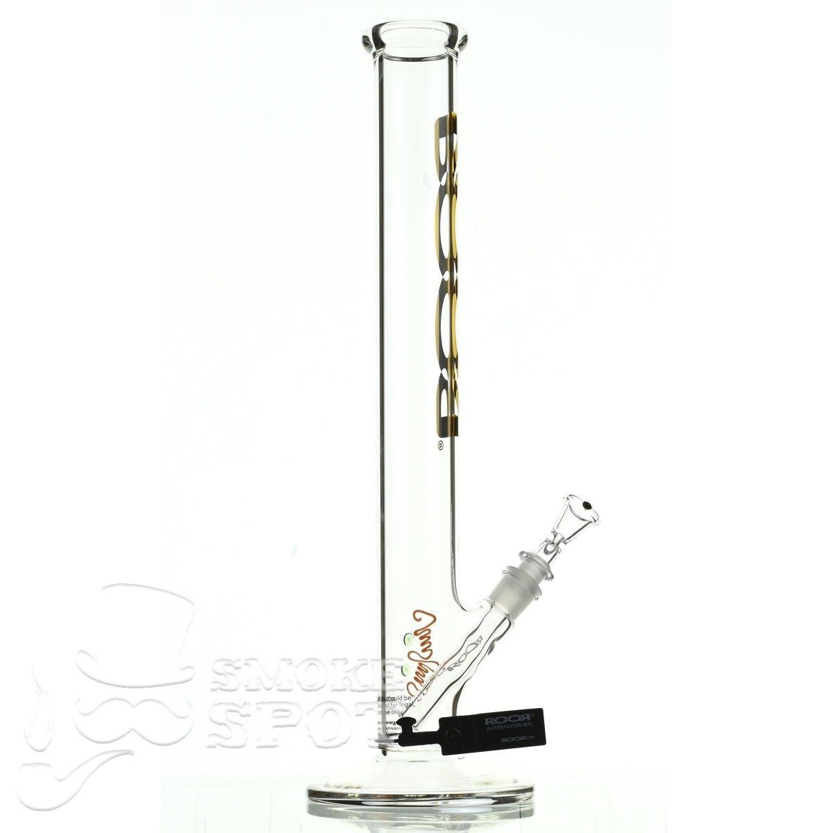 Roor Straight Tube 18 inch P-D gold - Smoke Spot Smoke Shop