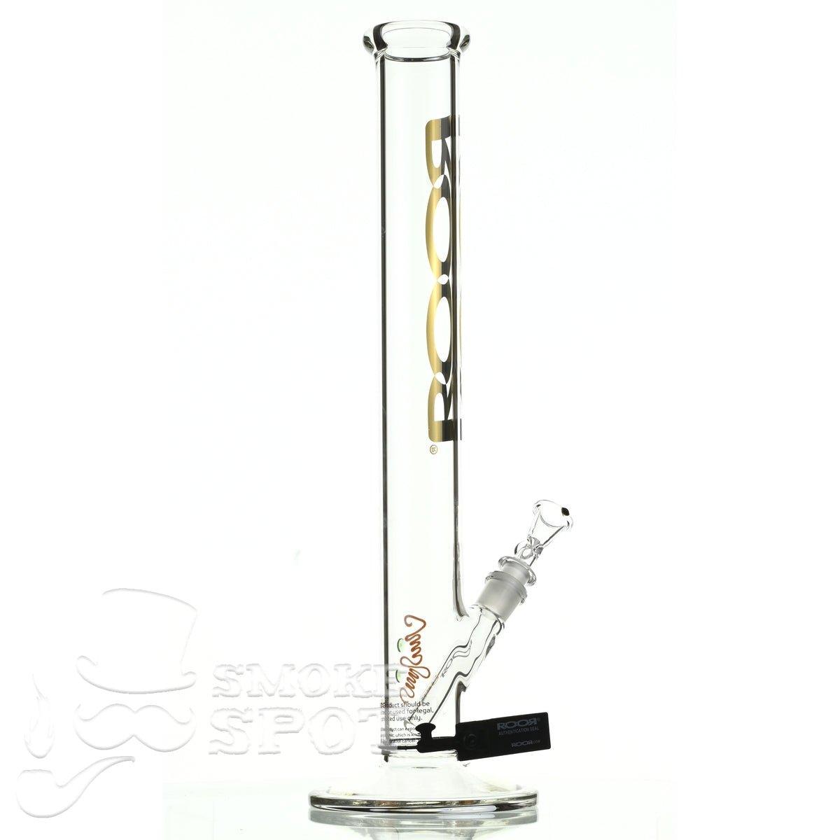 Roor Straight Tube 18 inch P-D gold - Smoke Spot Smoke Shop