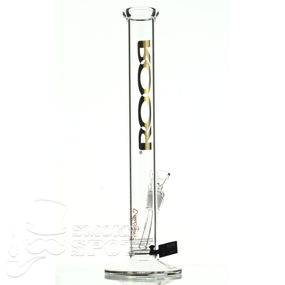 Roor Straight Tube 18 inch P-D gold - Smoke Spot Smoke Shop