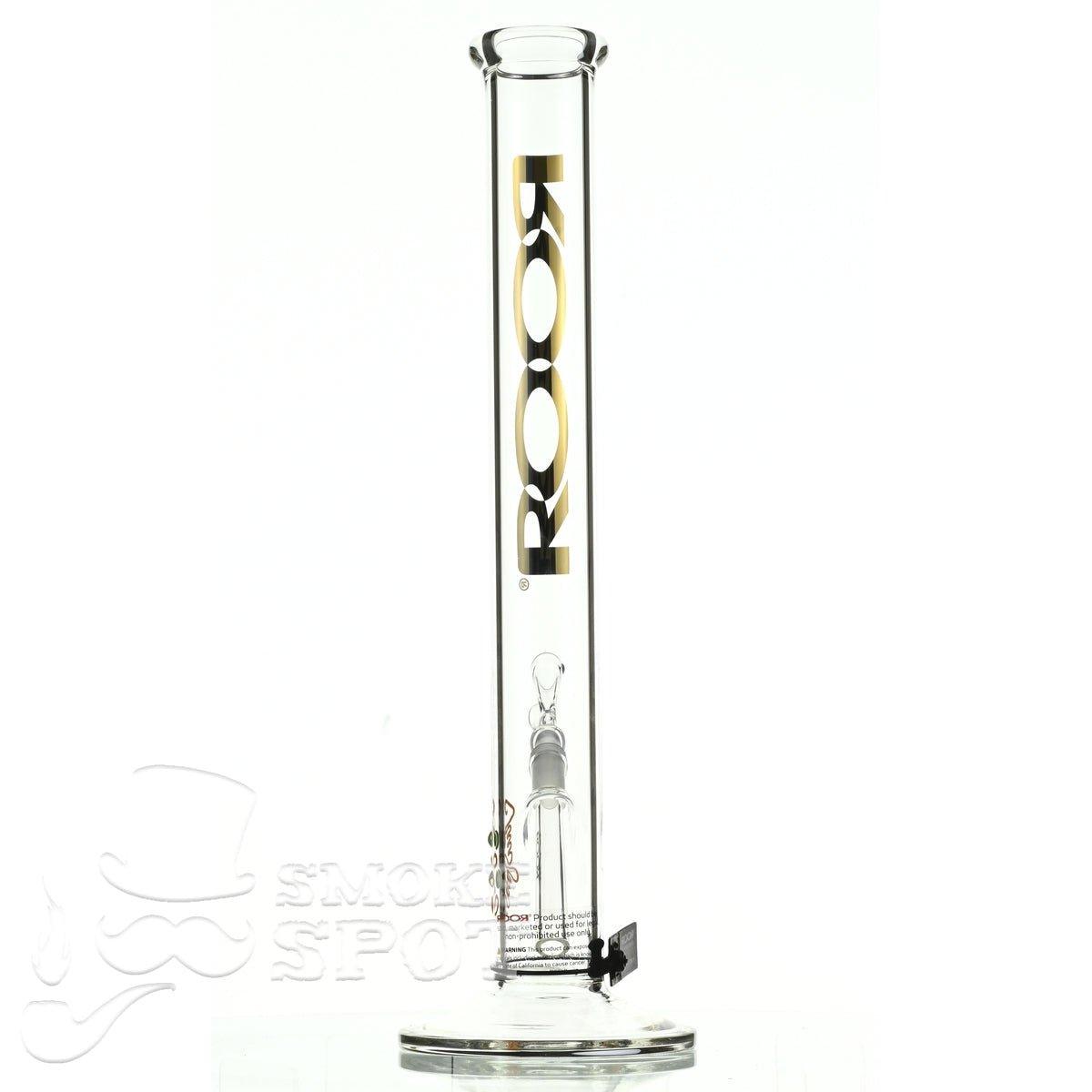 Roor Straight Tube 18 inch P-D gold - Smoke Spot Smoke Shop