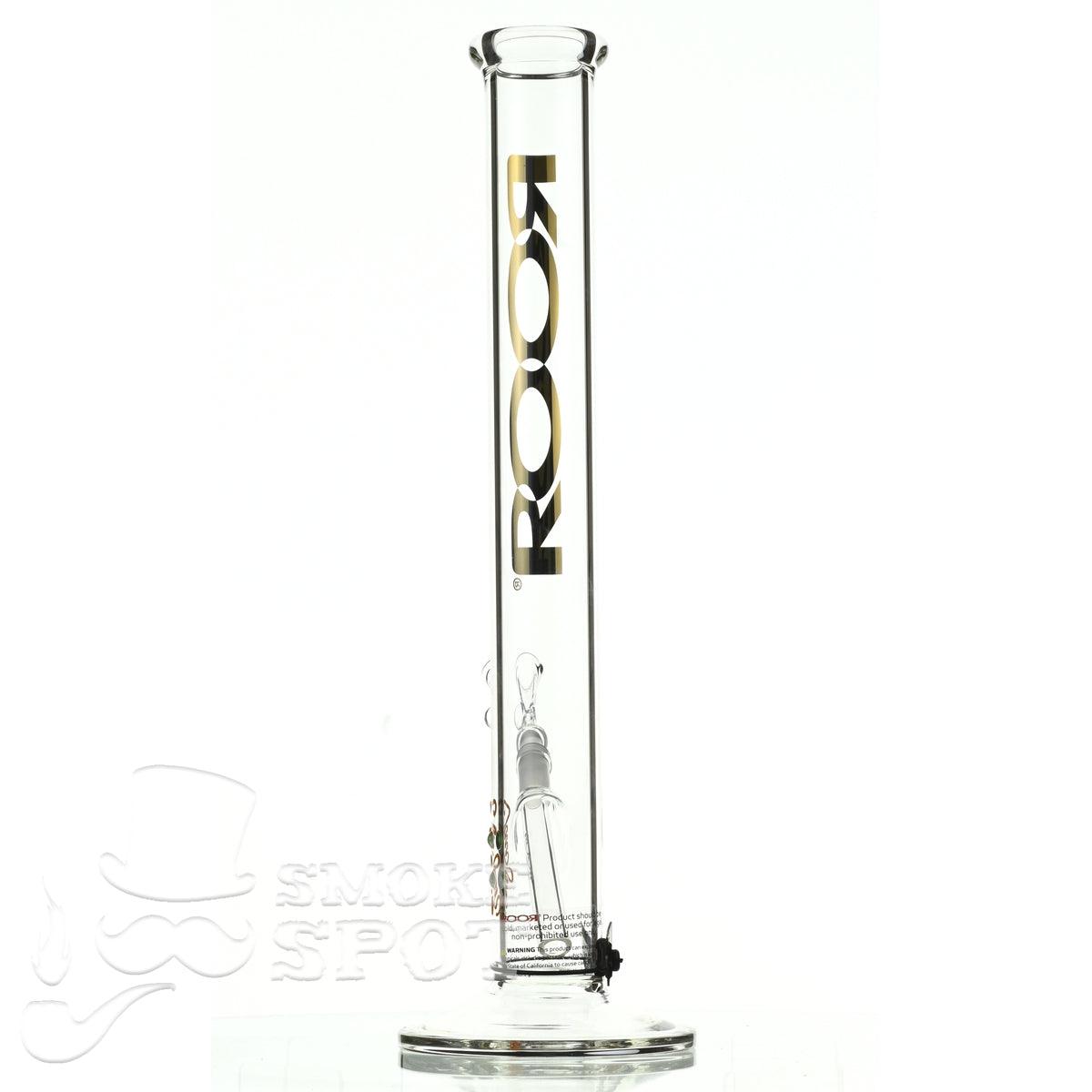 Roor Straight Tube 18 inch P-D gold - Smoke Spot Smoke Shop