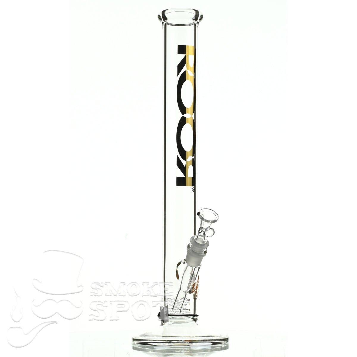 Roor Straight Tube 18 inch P-D gold - Smoke Spot Smoke Shop
