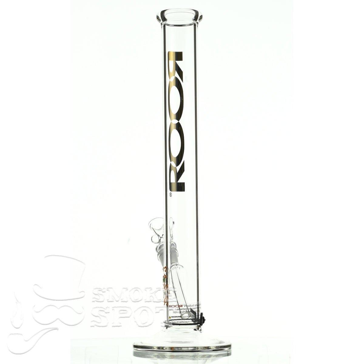 Roor Straight Tube 18 inch P-D gold - Smoke Spot Smoke Shop