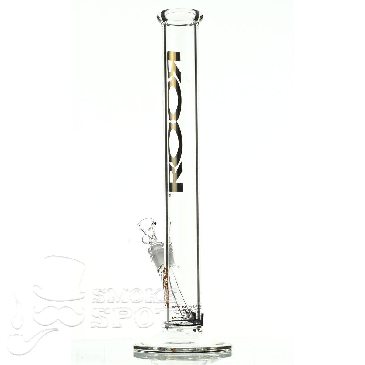 Roor Straight Tube 18 inch P-D gold - Smoke Spot Smoke Shop