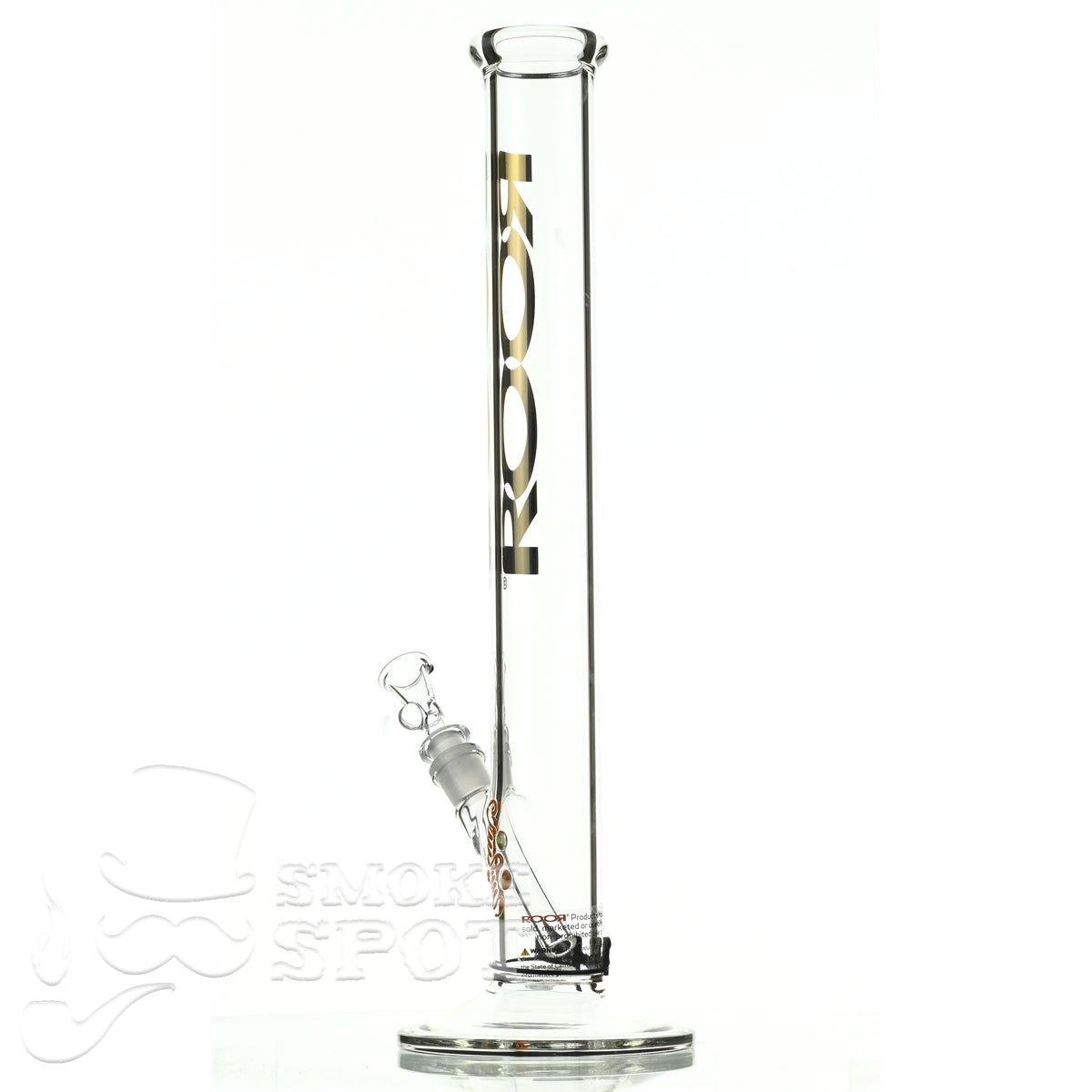 Roor Straight Tube 18 inch P-D gold - Smoke Spot Smoke Shop