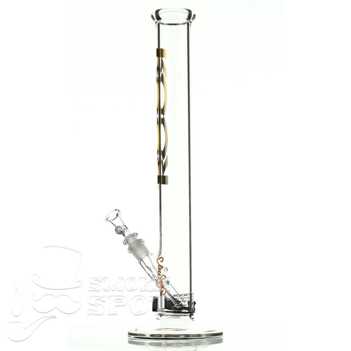 Roor Straight Tube 18 inch P-D gold - Smoke Spot Smoke Shop