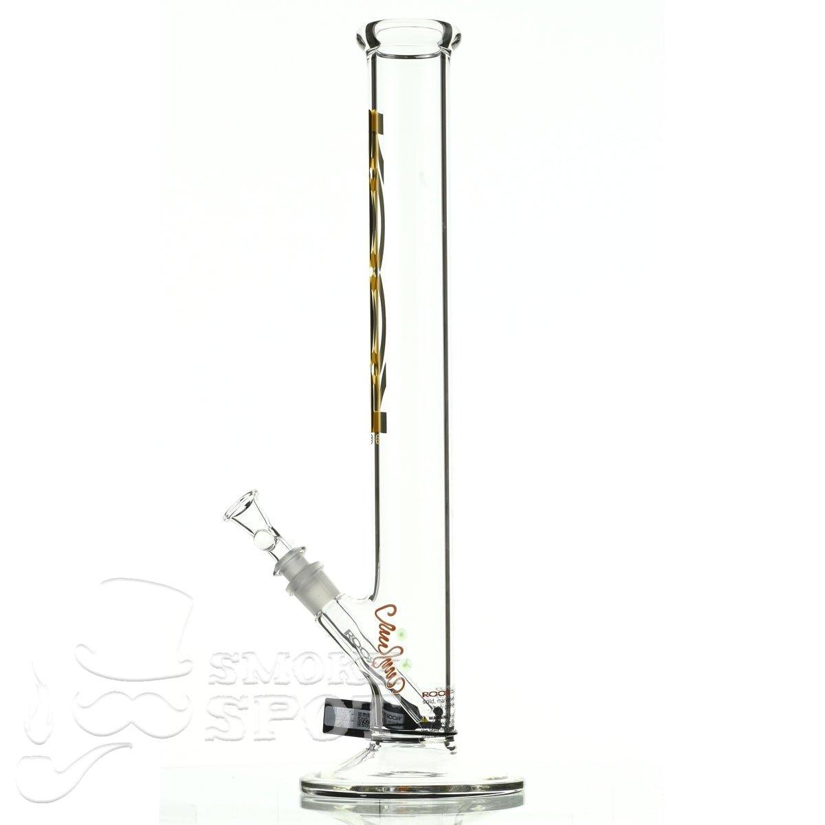 Roor Straight Tube 18 inch P-D gold - Smoke Spot Smoke Shop