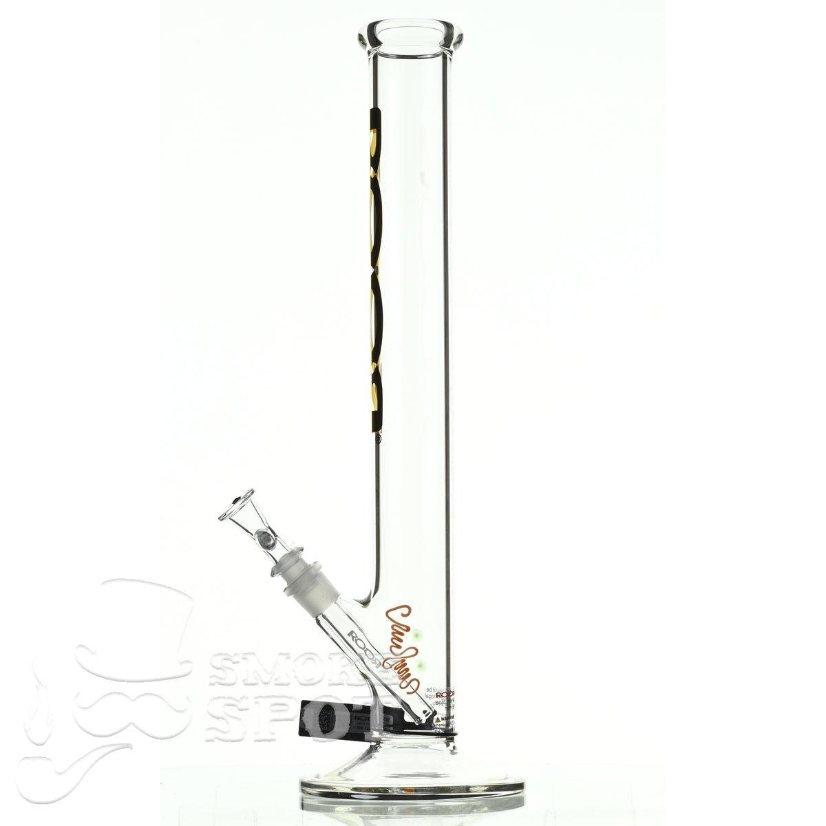 Roor Straight Tube 18 inch P-D gold - Smoke Spot Smoke Shop