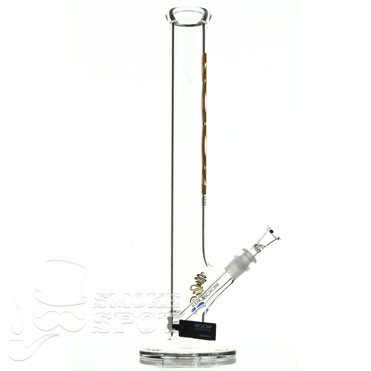 Roor Straight Tube 18 inch P-D grain wood - Smoke Spot Smoke Shop