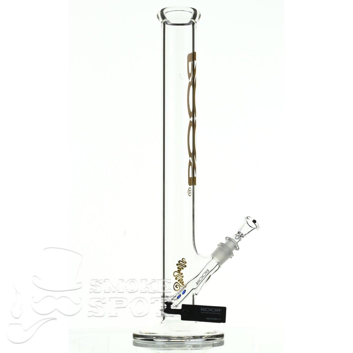 Roor Straight Tube 18 inch P-D grain wood - Smoke Spot Smoke Shop
