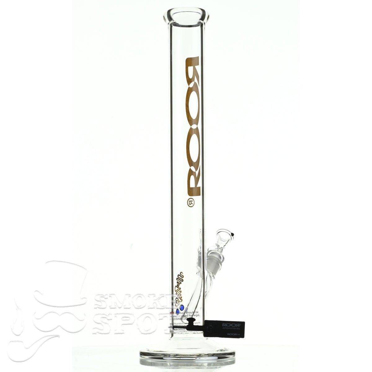 Roor Straight Tube 18 inch P-D grain wood - Smoke Spot Smoke Shop