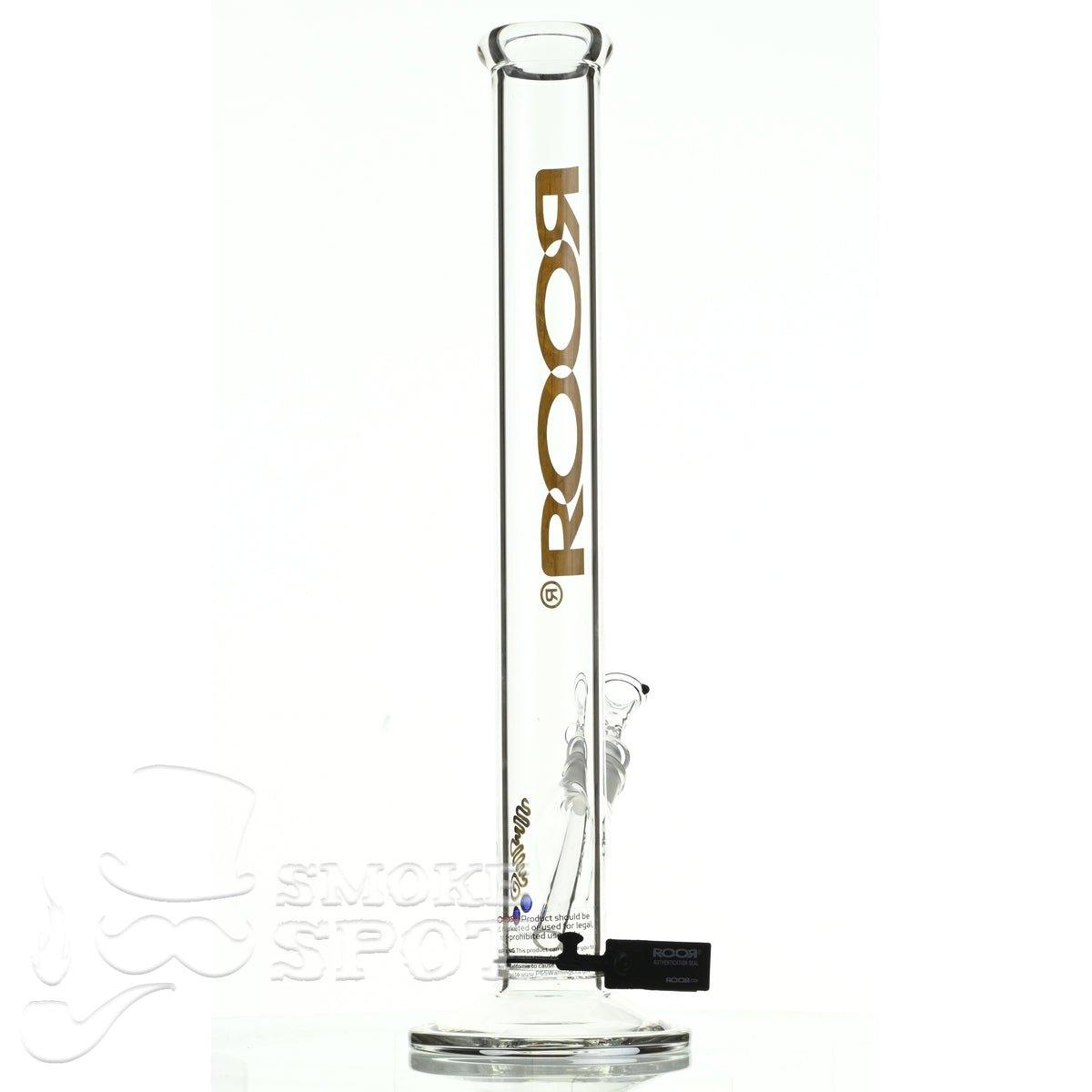 Roor Straight Tube 18 inch P-D grain wood - Smoke Spot Smoke Shop