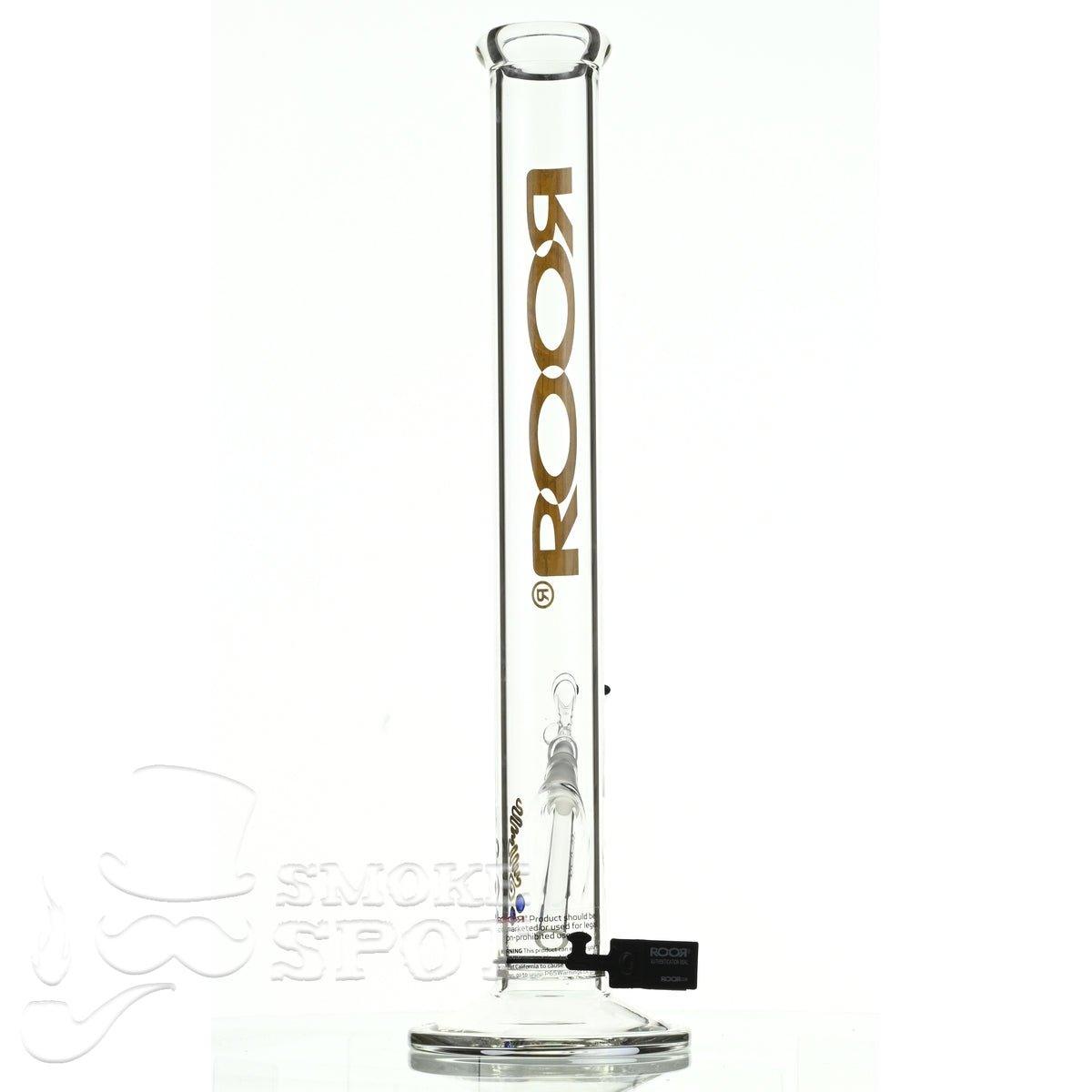 Roor Straight Tube 18 inch P-D grain wood - Smoke Spot Smoke Shop