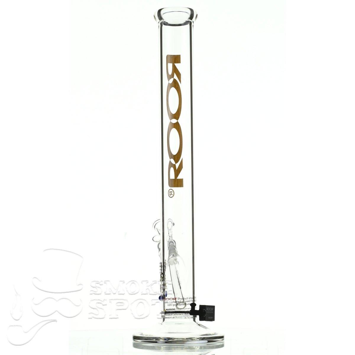 Roor Straight Tube 18 inch P-D grain wood - Smoke Spot Smoke Shop