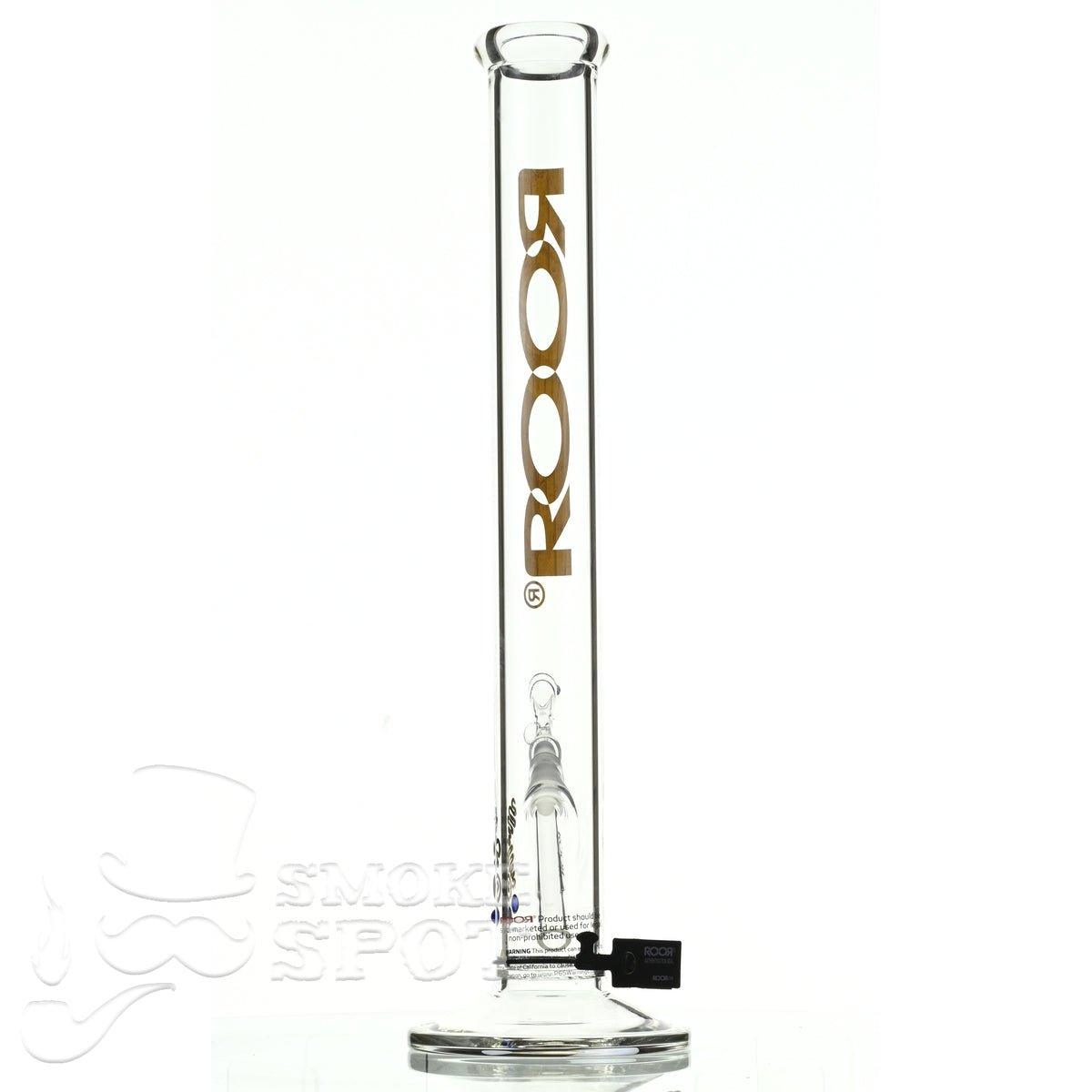 Roor Straight Tube 18 inch P-D grain wood - Smoke Spot Smoke Shop