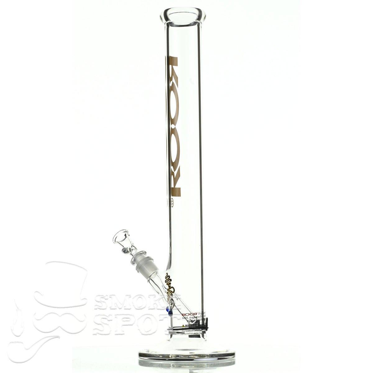 Roor Straight Tube 18 inch P-D grain wood - Smoke Spot Smoke Shop