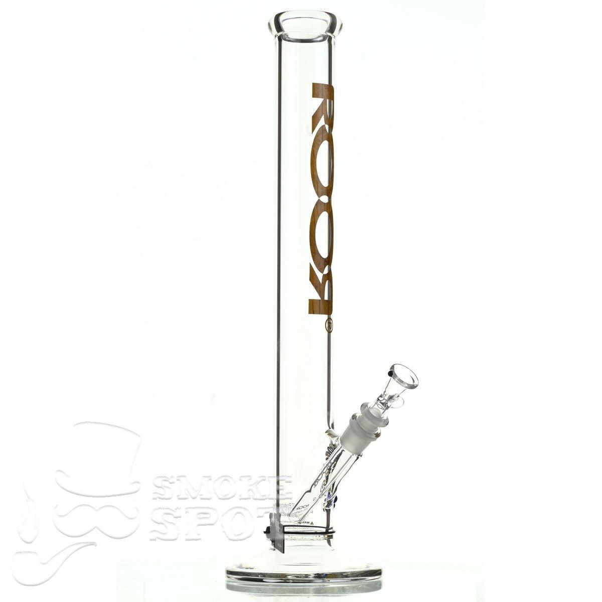 Roor Straight Tube 18 inch P-D grain wood - Smoke Spot Smoke Shop